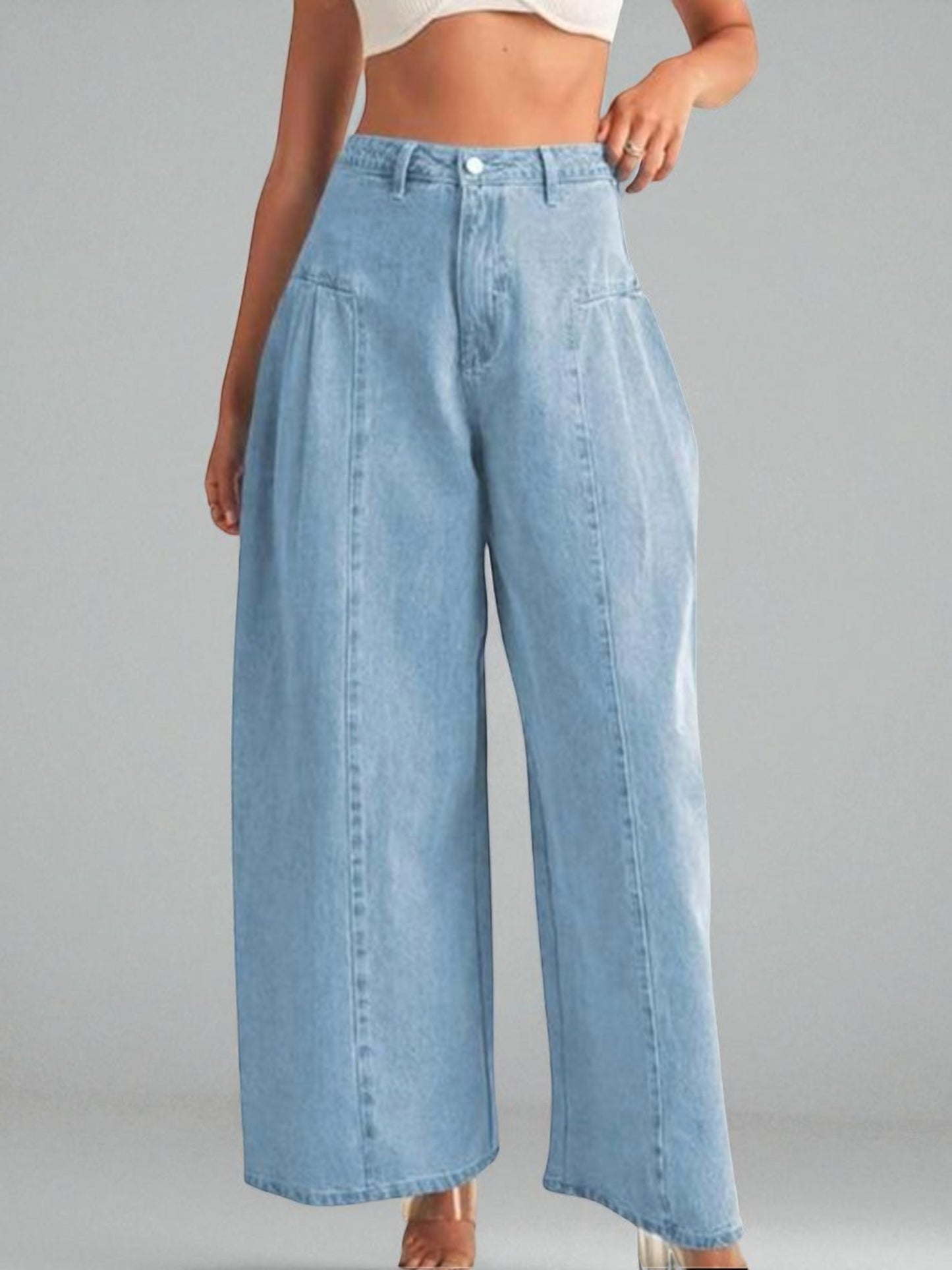 Baggy High Waisted Jeans