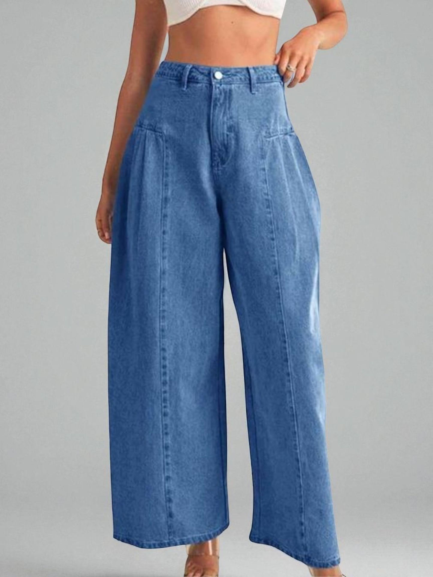 Baggy High Waisted Jeans
