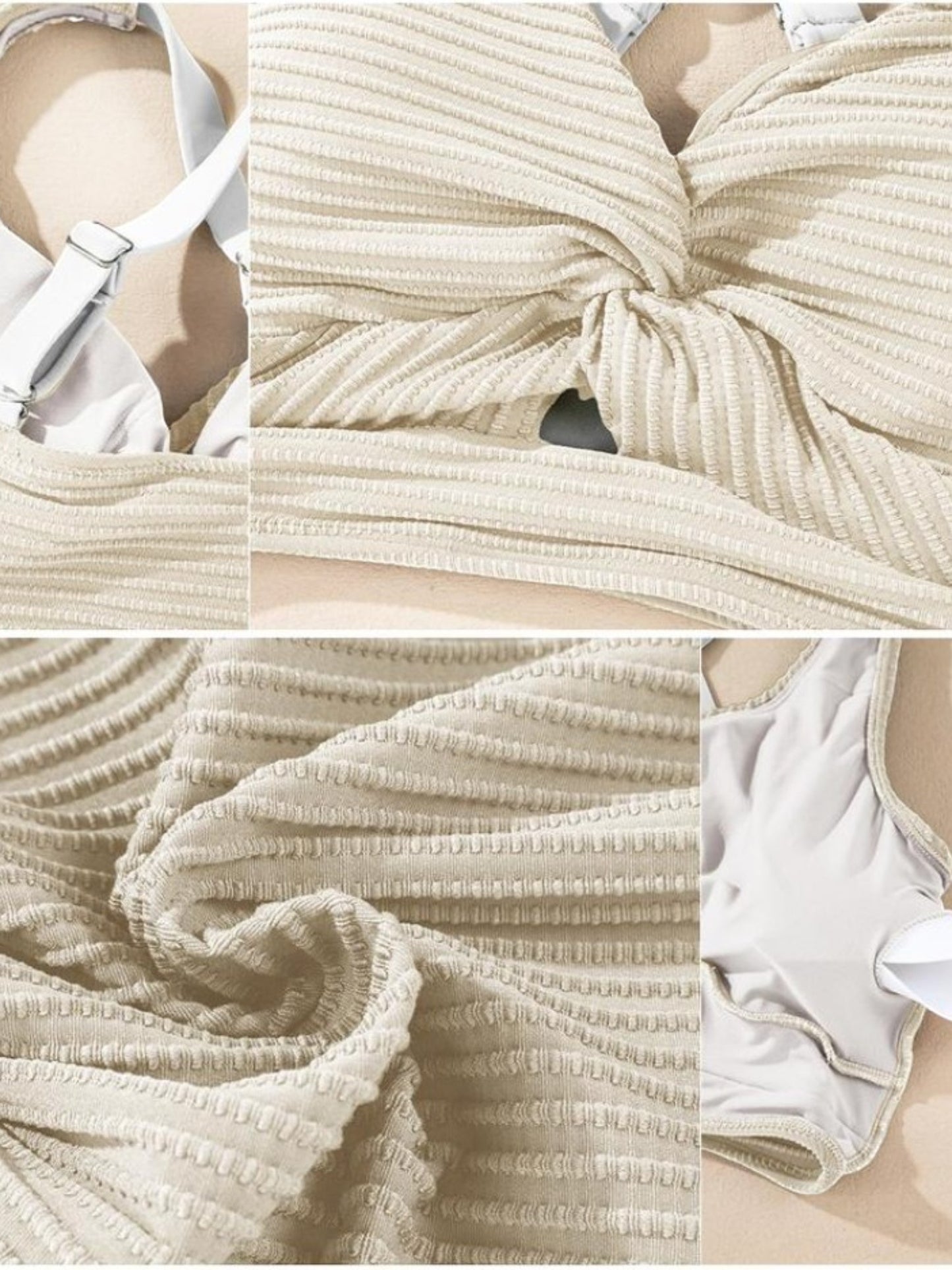 Basics Boetta™ Ribbed High Waist Bikini Set