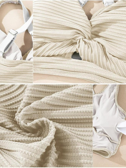 Basics Boetta™ Ribbed High Waist Bikini Set